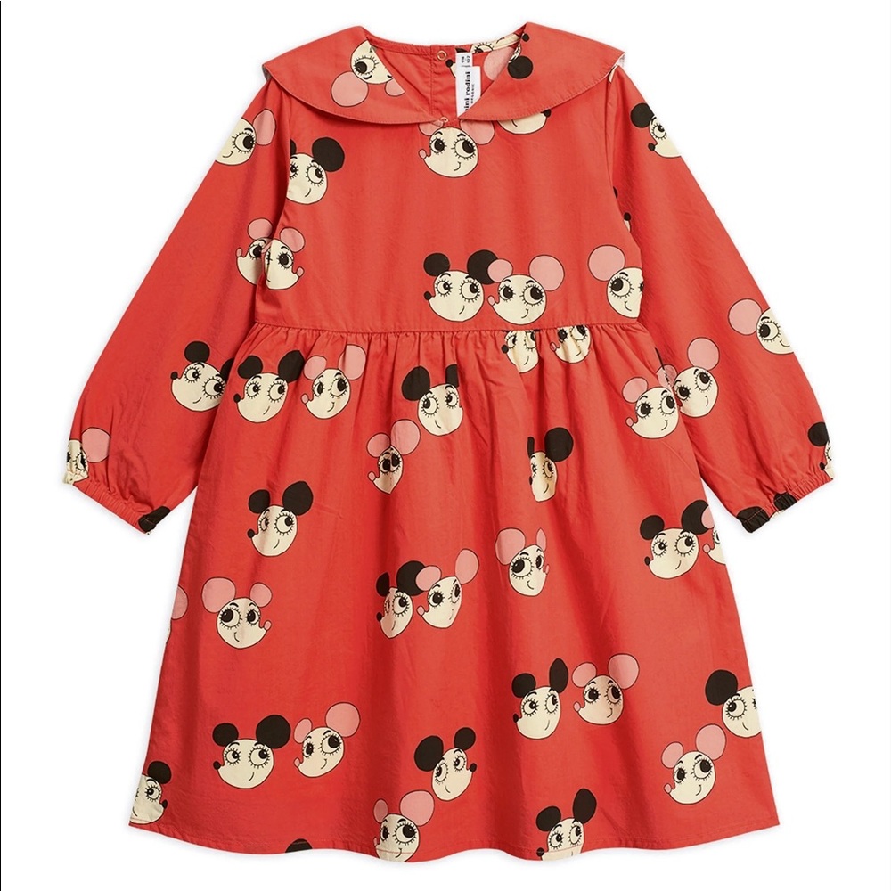 Mini Rodini Mouse Dress NWOT